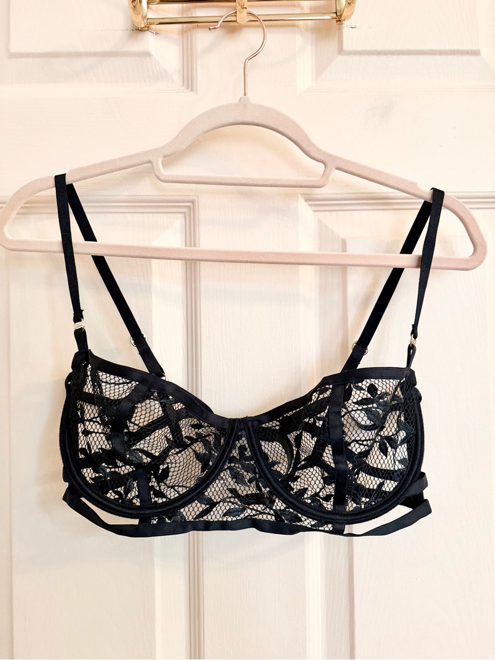 NWOT bluebella black lace bra